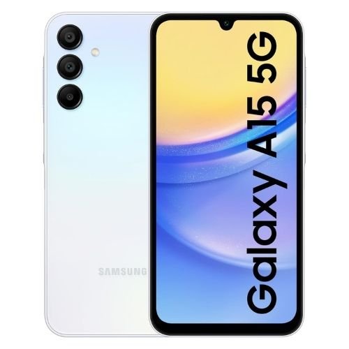 samsung galaxy A15 light blue